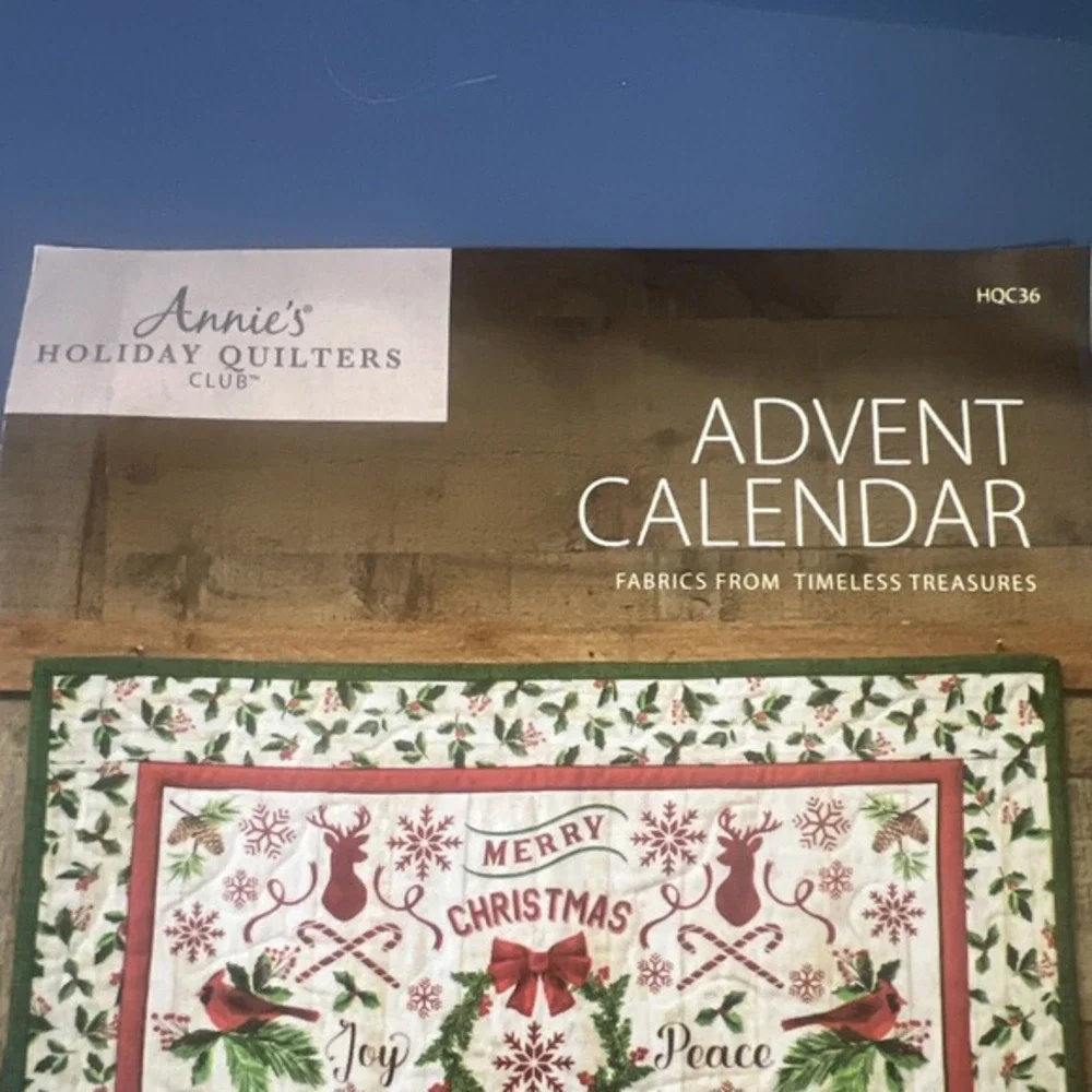 Annie's Holiday Quilters Club Advent Calendar,‎ Timeless Treasures Christmas New